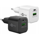 Chargeur Rapide Double USB-C™ PD GaN (20 W) noir