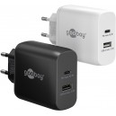 Chargeur Rapide Double USB-C™ PD GaN (45 W) blanc