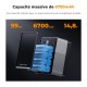 K&F Batterie V-Mount 6700mAh 99Wh PD 100W