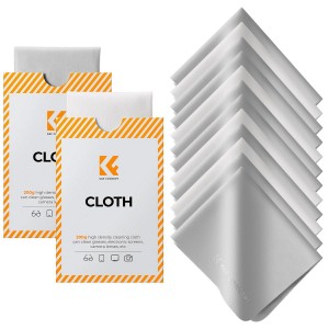 K&F Chiffon nettoyage microfibre x12