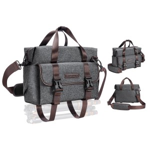 K&F Sac bandoulière 8L Gris